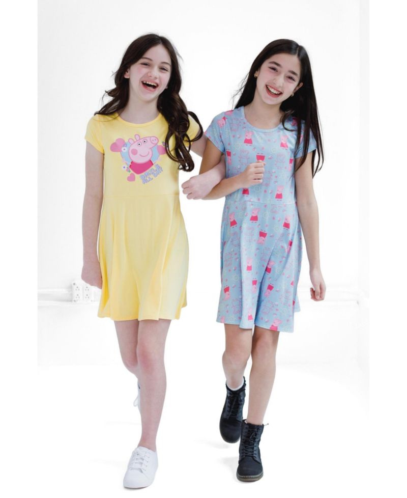 Girls' 2-Pack Skater Dresses