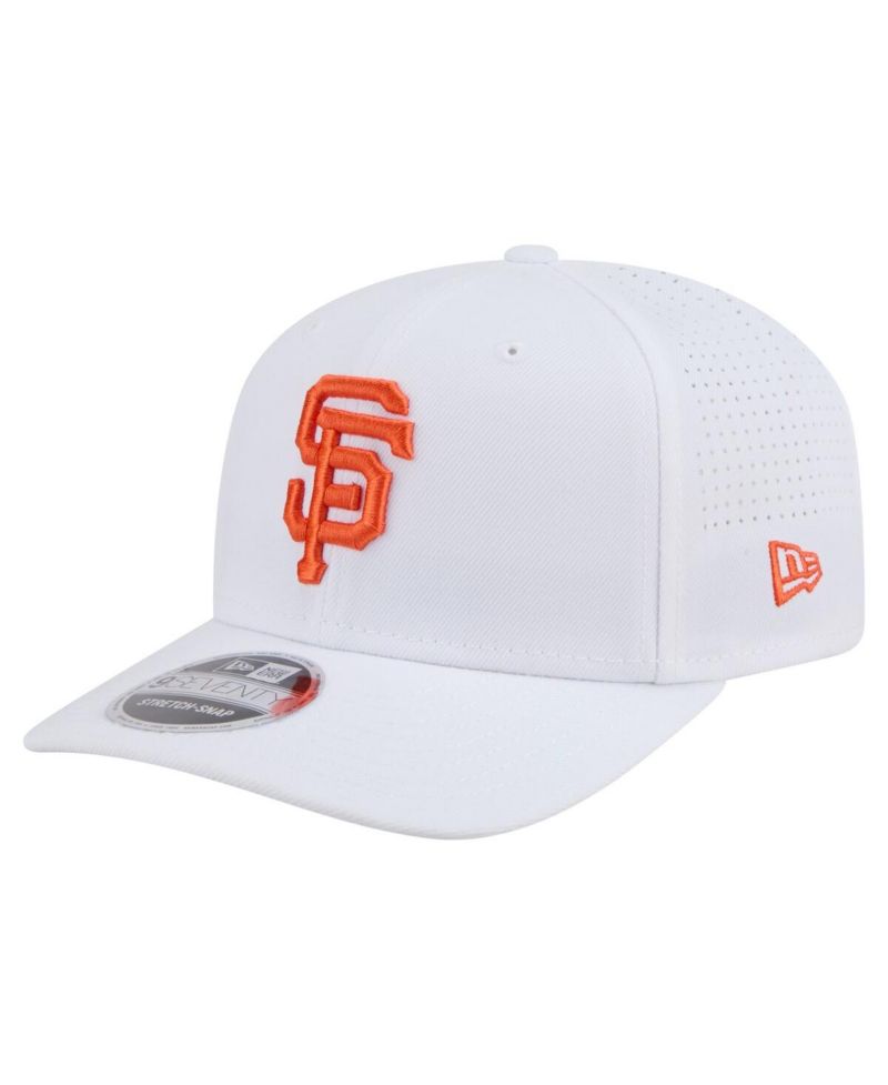 Men's White San Francisco Giants COOLERA 9SEVENTY Adjustable Hat