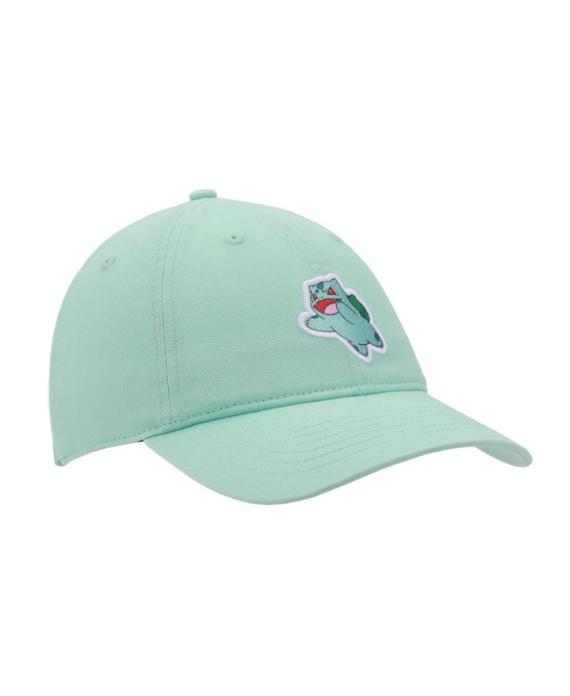 Bulbasaur Printed Patch Green Unstructured Baseball Cap