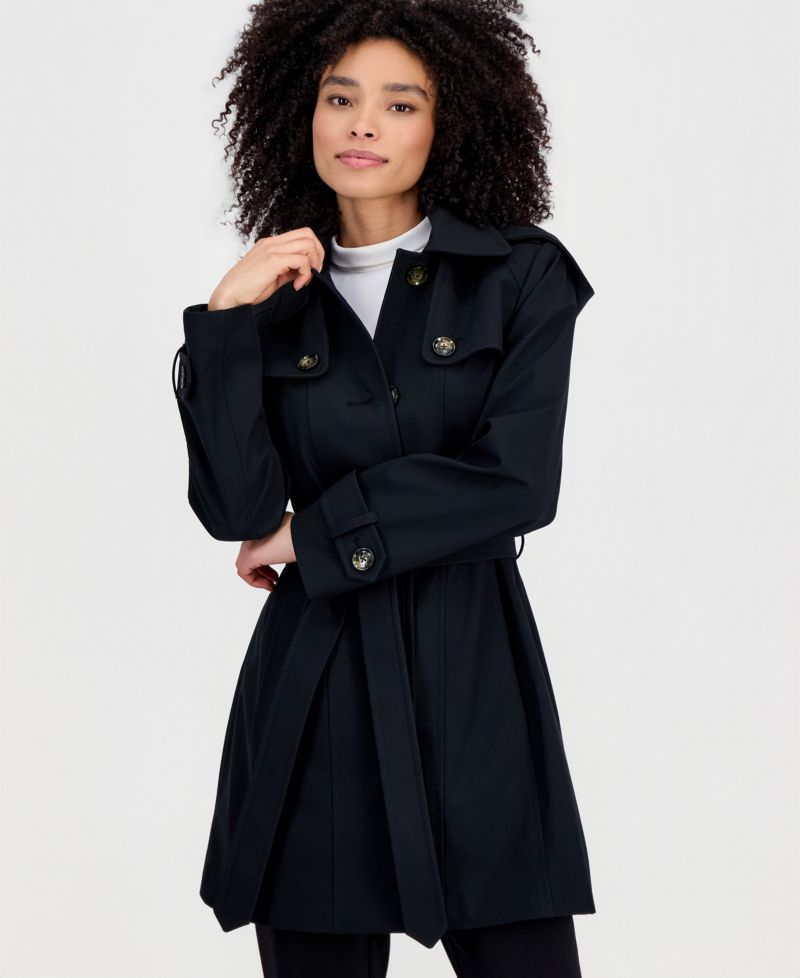 Women's Single-Breasted Trench Coat, Created for Macy's
