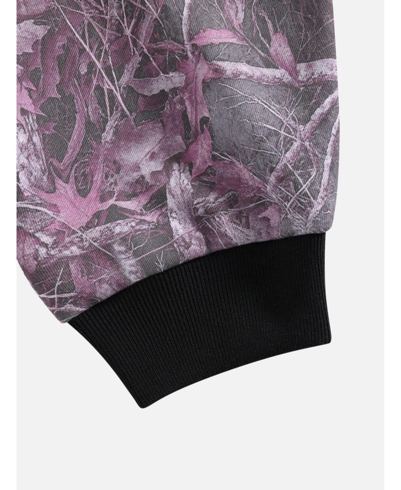 Men's A Boxy Camo Zip Up sweatshirt