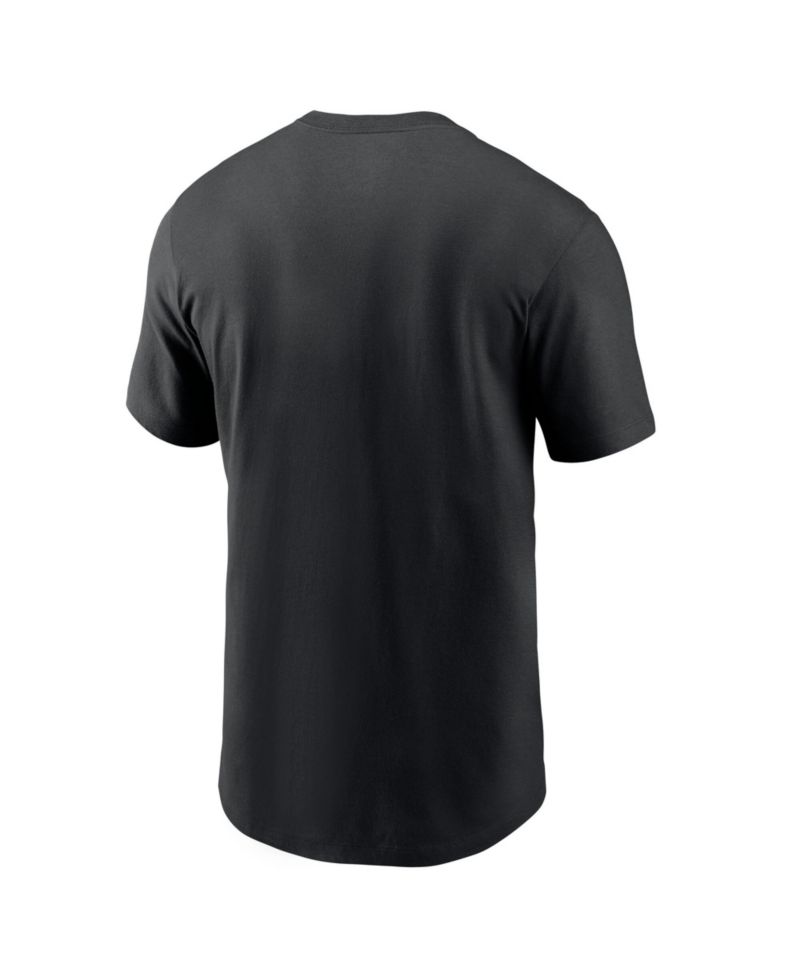 Men's Black Atlanta Braves Tonal Club T-Shirt