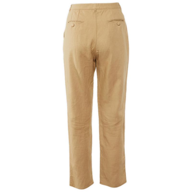 Dolce & Gabbana Women's High-Rise Tapered Leg Cotton Pants