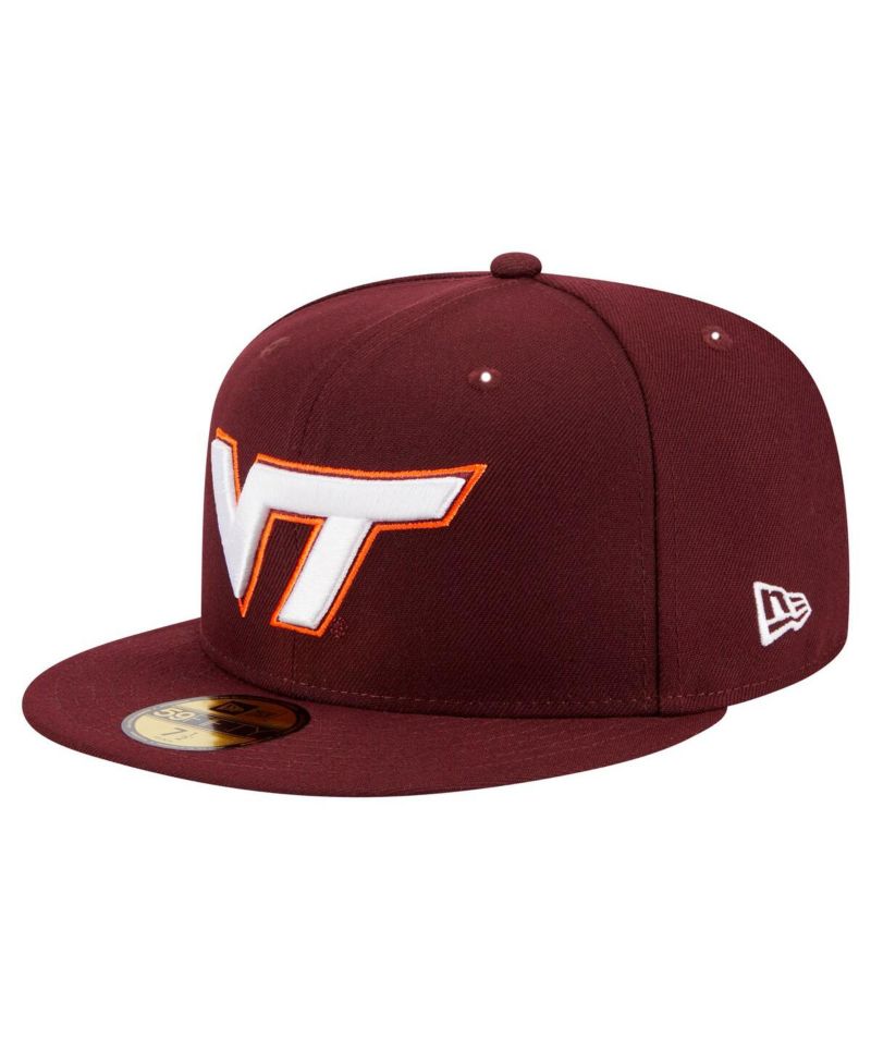 Men's Maroon Virginia Tech Hokies 59FIFTY Fitted Hat