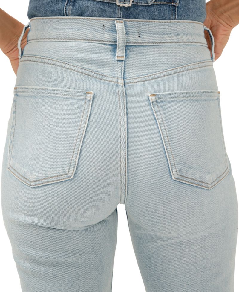 Women's Highly Desirable High Rise Straight Leg Jeans