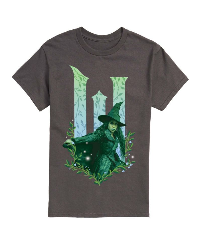 Men's Wicked Part 2 Elphie No Good Deed Graphic Printed Short-Sleeve T-Shirt