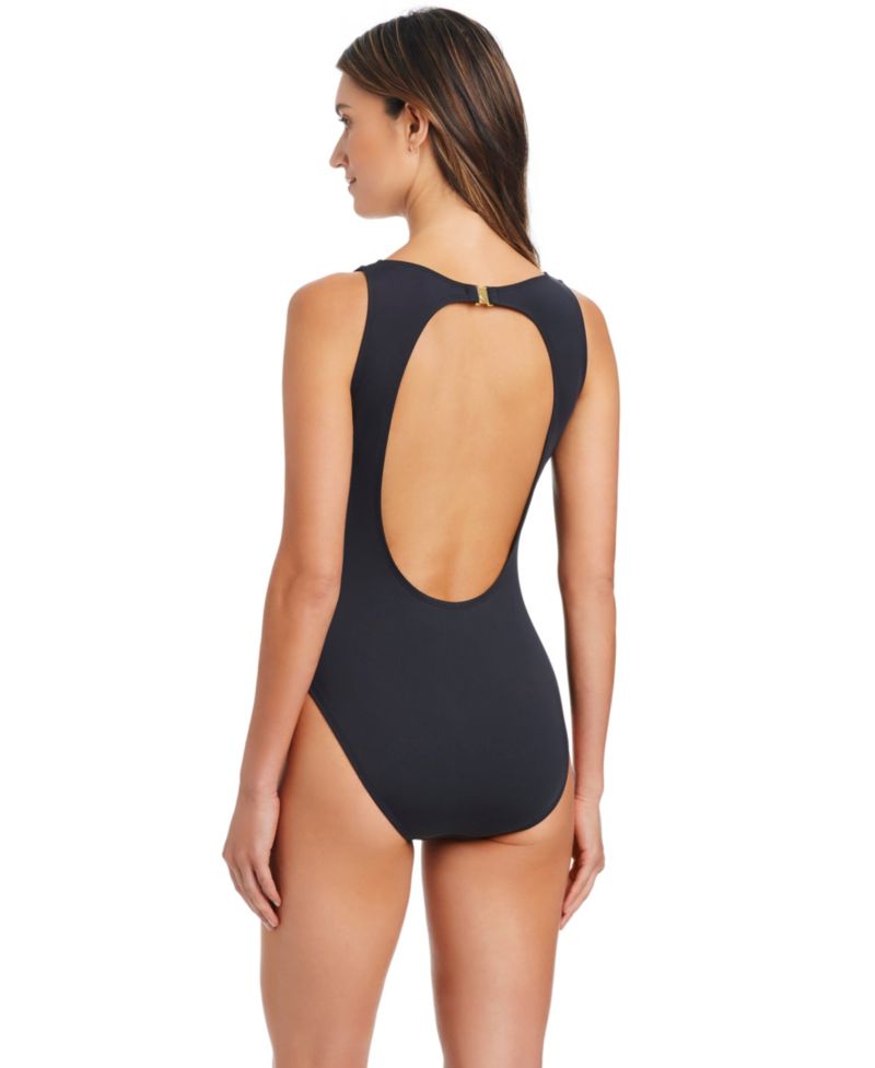 Women's High-Neck One-Piece Swimsuit