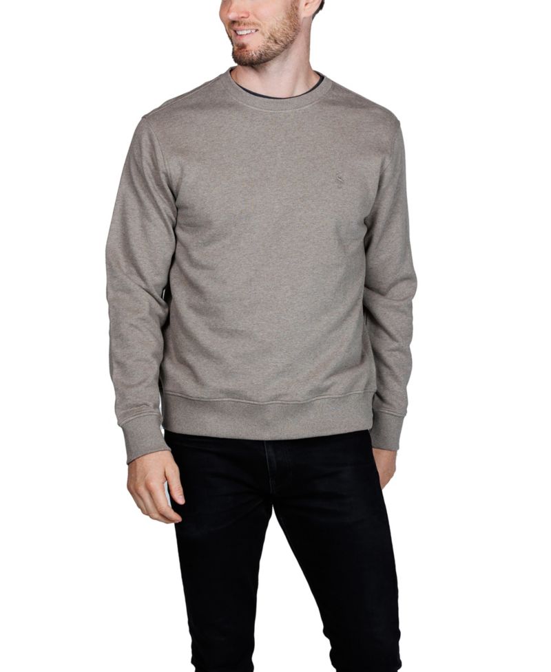 Men's French Terry Crew Neck