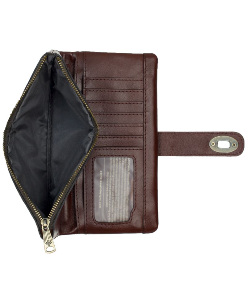 Annesley Leather Wristlet