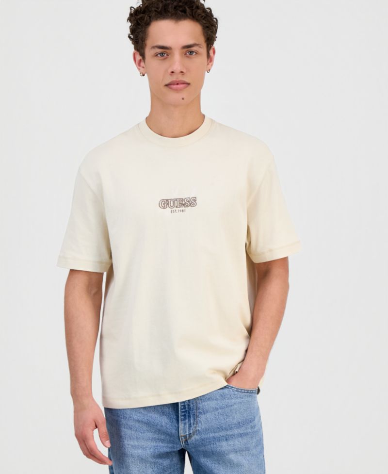 Men's Small Logo Embroidery T-Shirt
