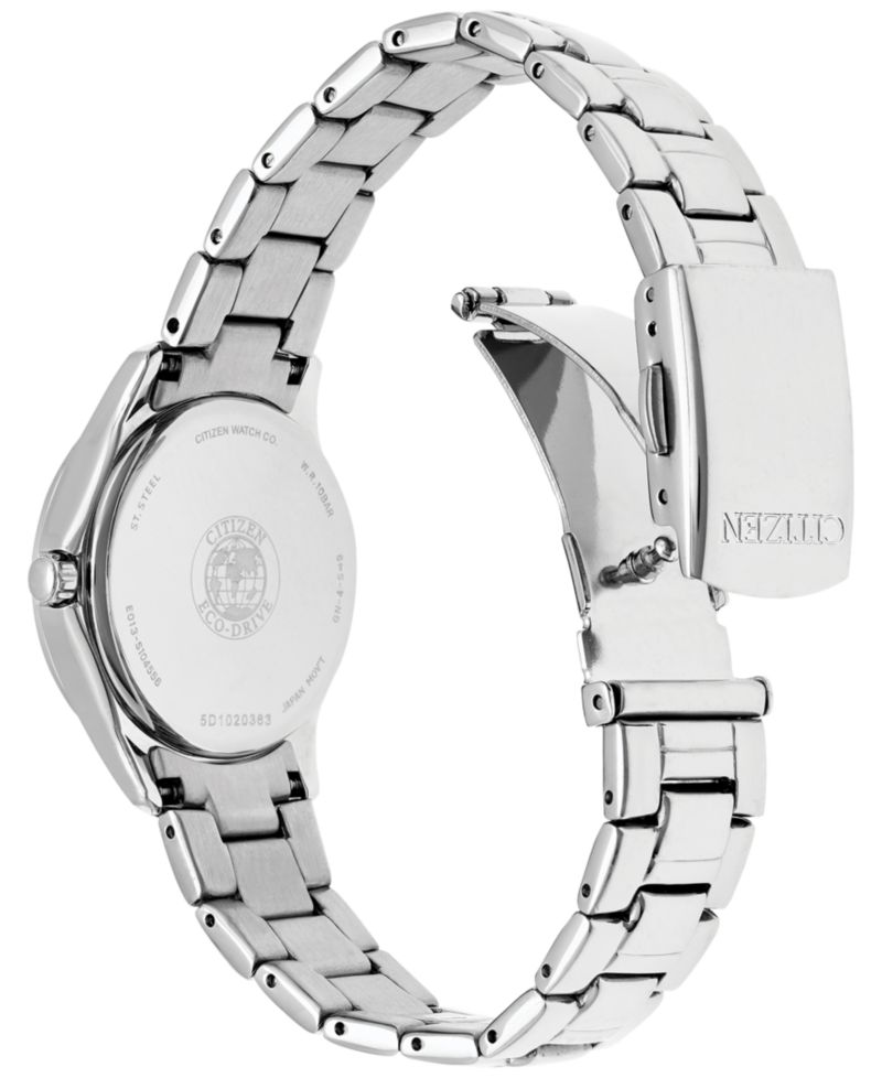 Women's Eco-Drive Stainless Steel Bracelet Watch 29mm FE1140-86X