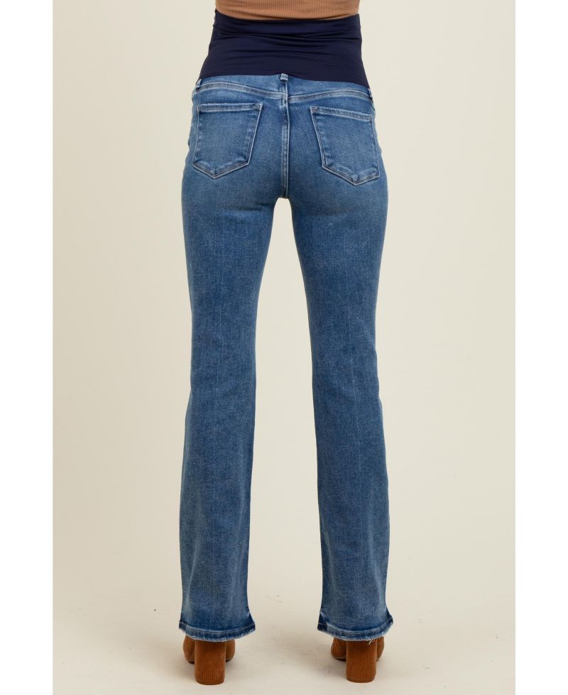 Women's Navy Classic Bootcut Jeans