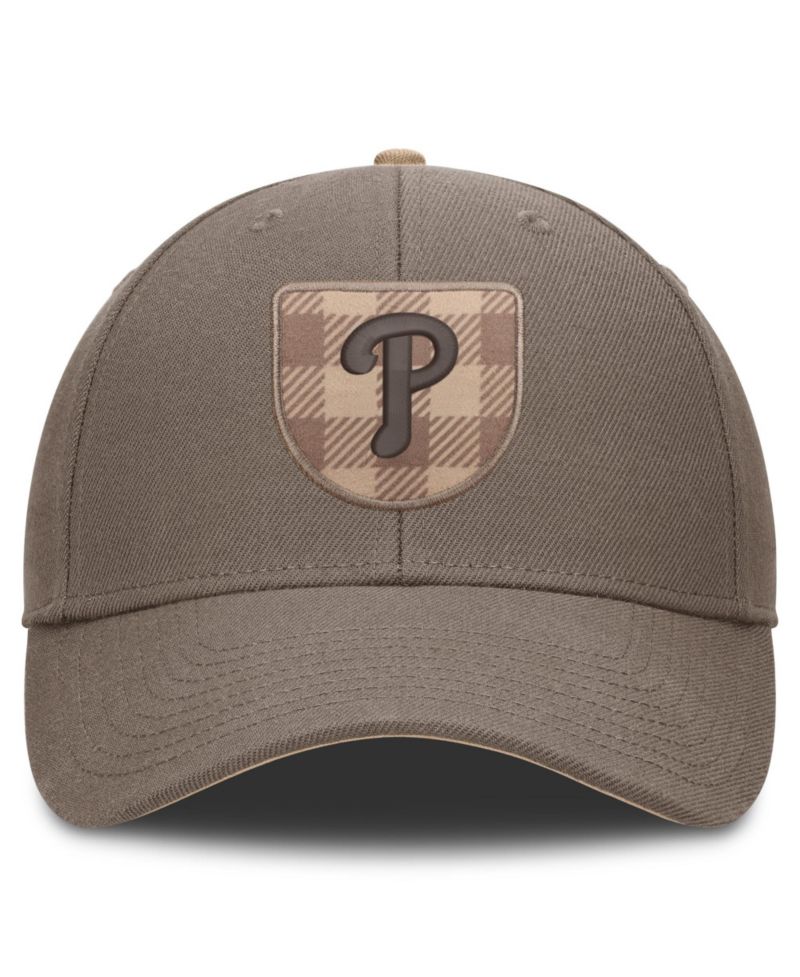 Men's Brown Philadelphia Phillies Statement Rise Adjustable Hat