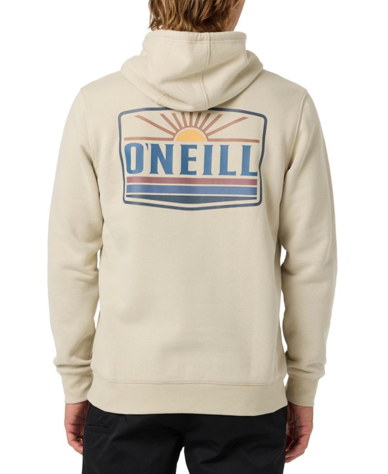 Men's Sun Supply Pullover Hooded Graphic-Fleece Hoodie