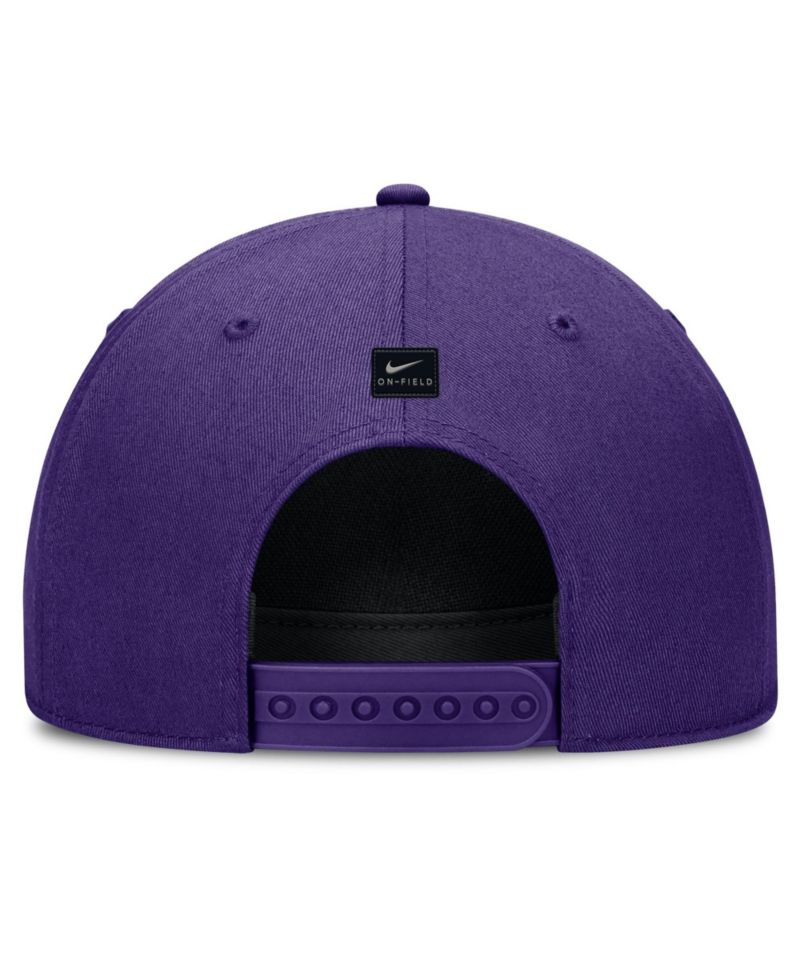 Men's and Women's Purple LSU Tigers Rope Rise Adjustable Hat