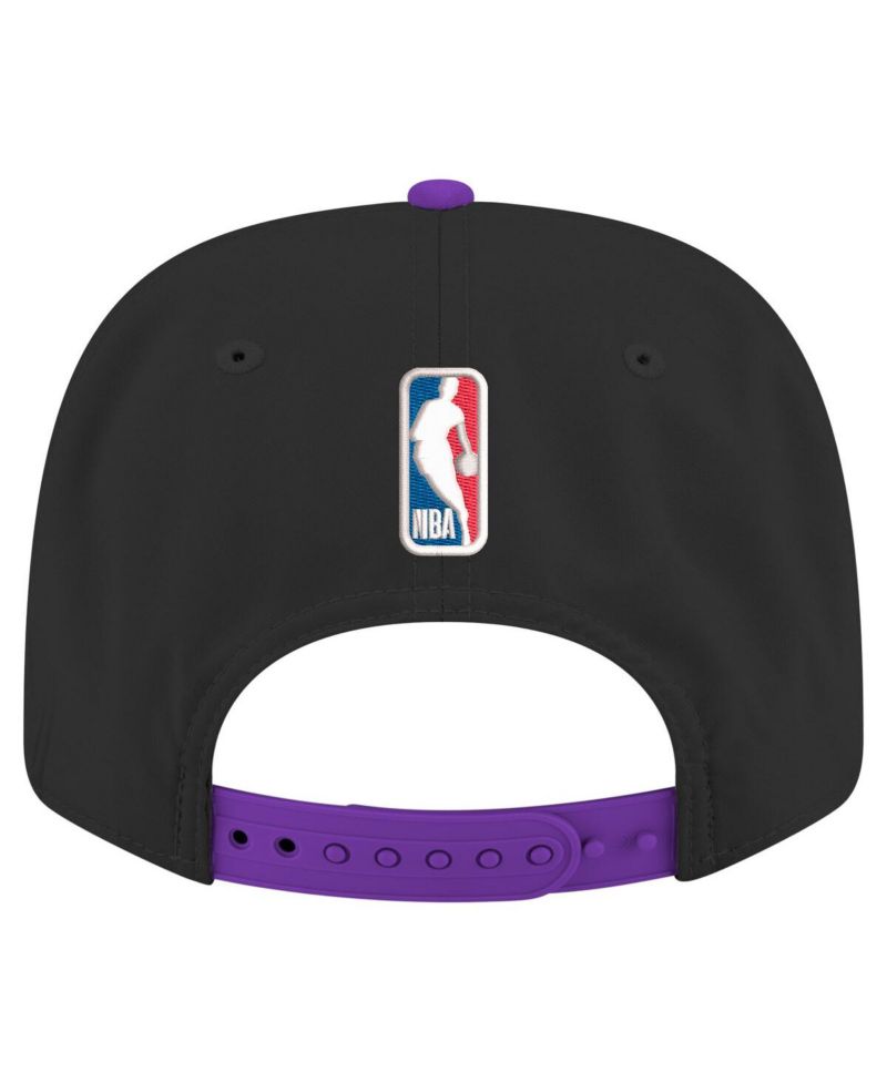 Men's Purple Los Angeles Lakers Statement Edition Jersey Hook 9SEVENTY Stretch-Snap Hat