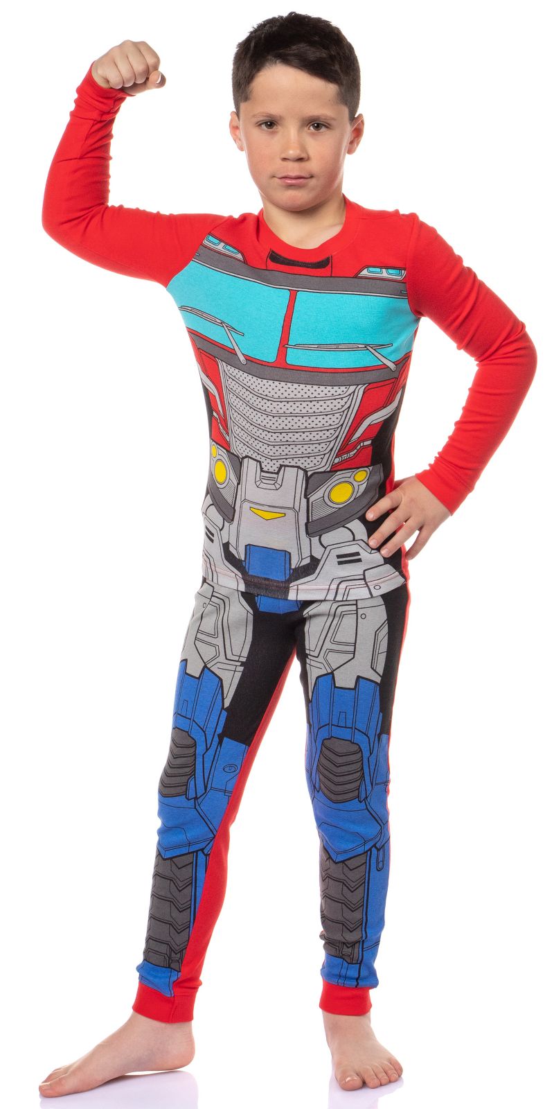 Boys' Optimus Prime Costume Character Kids Sleep Pajama Set