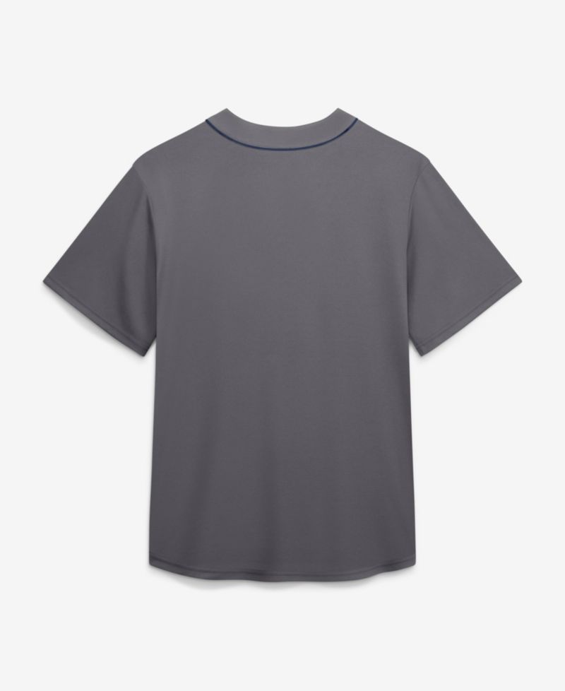Men's Gray Chicago Bears After Hours Button-Up Baseball Top