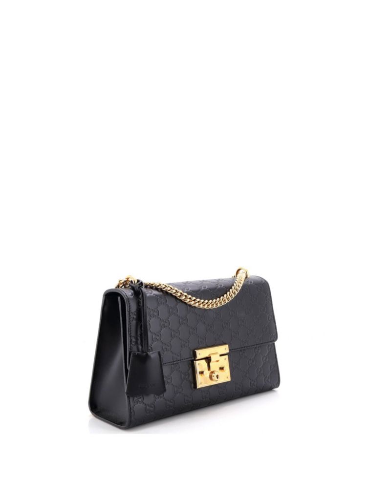 Medium Padlock Shoulder Bag Guccissima Leather