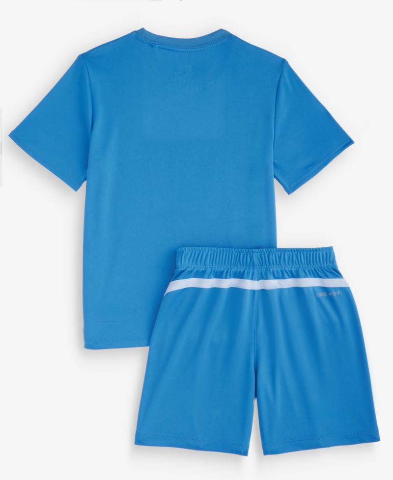 Boys' 2T-7 Goal Mode T-Shirt and Shorts, 2-Piece Set