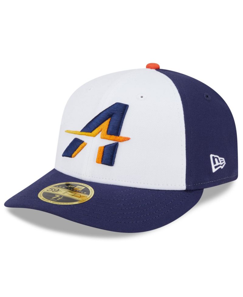 Men's White/Navy Houston Astros 2025 City Connect Low Profile 58FIFTY Fitted Hat