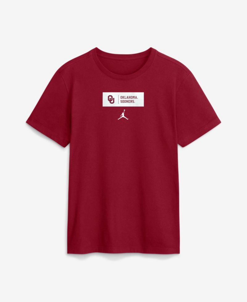 Men's Crimson Oklahoma Sooners Primetime Crew T-Shirt