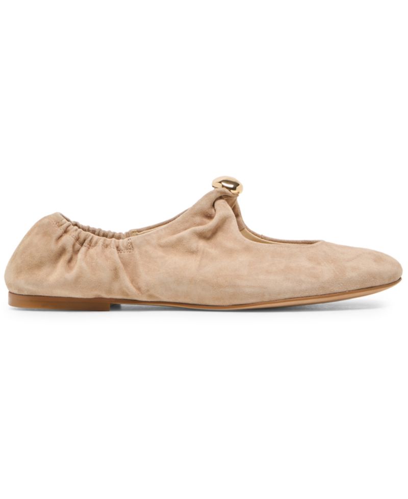 Women's Cornel Embellished Ruched Scrunched Flats
