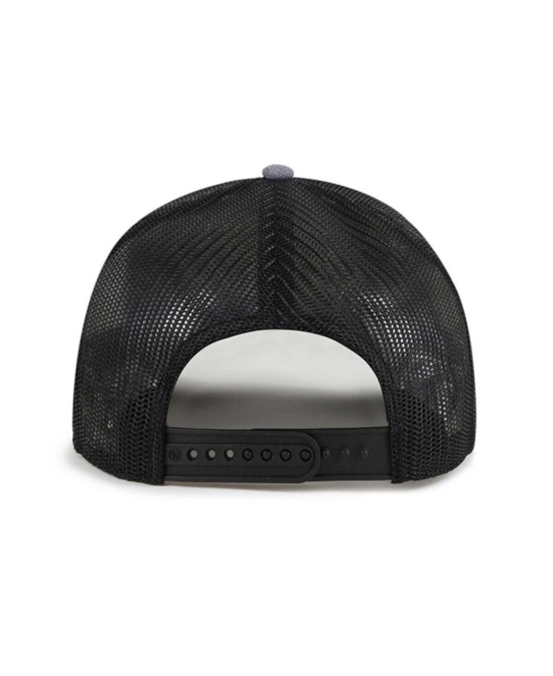 Men's Charcoal Houston Astros Carbon Rope Trucker Adjustable Hat