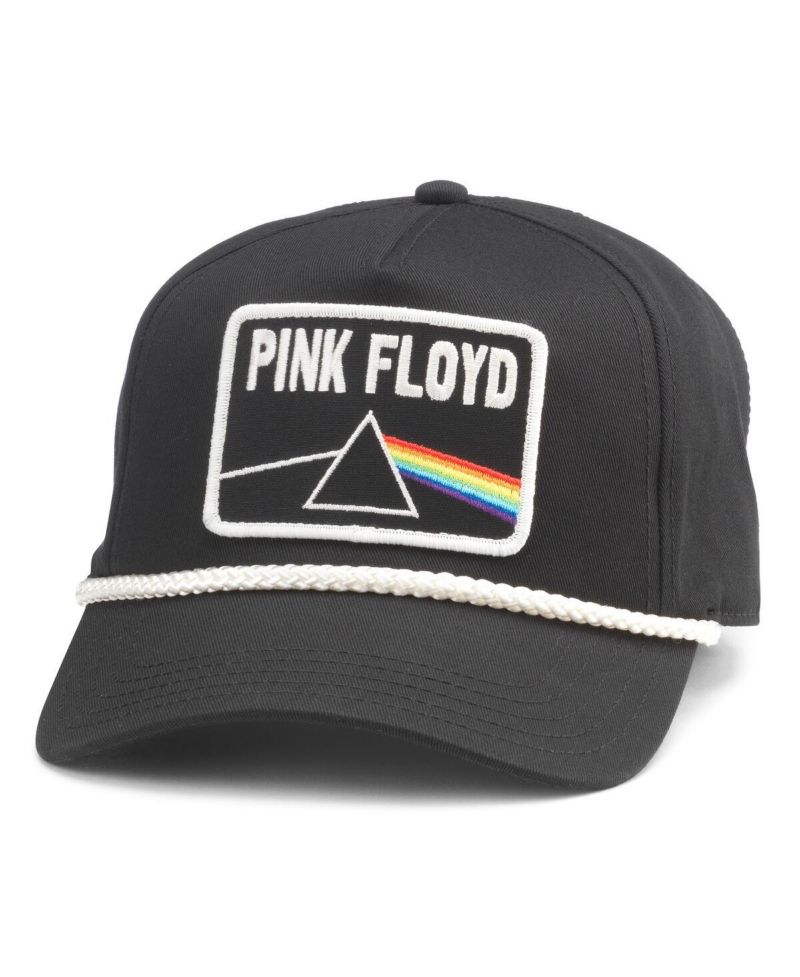 Men's Black Pink Floyd Roscoe Adjustable Hat