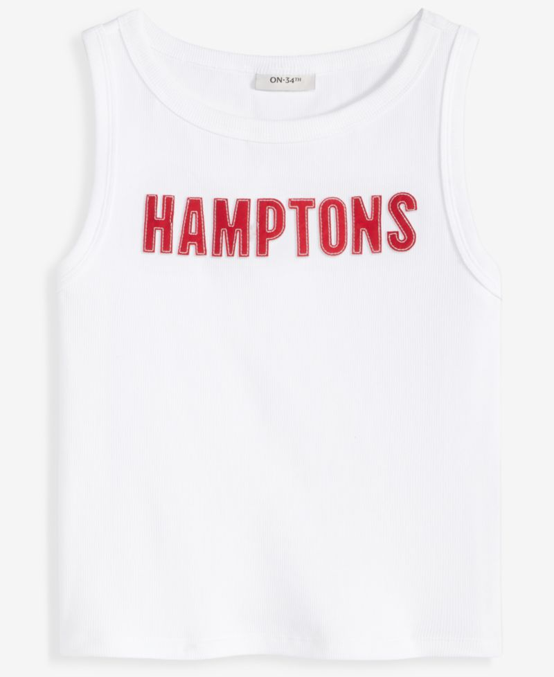 Women's Hamptons Hi-neck Tank Top