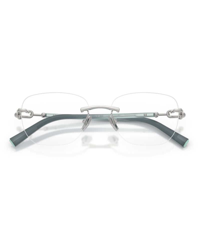 Unisex Square Metal TF1170D Eyeglasses