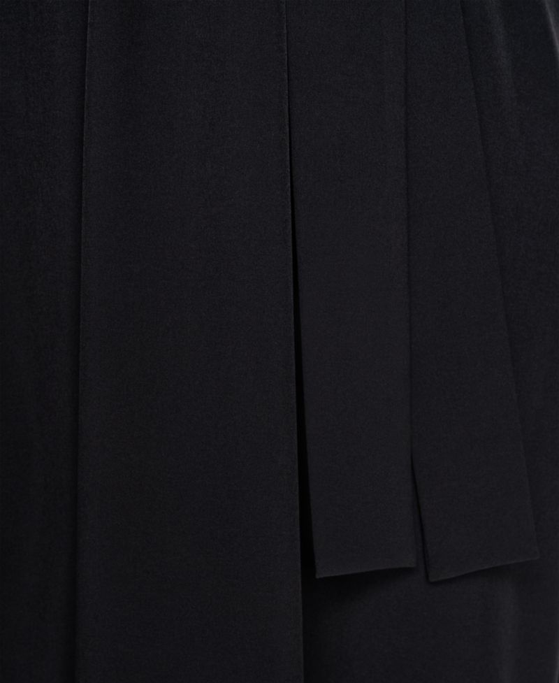 Women's Cap-Sleeve Wrap Midi Dress