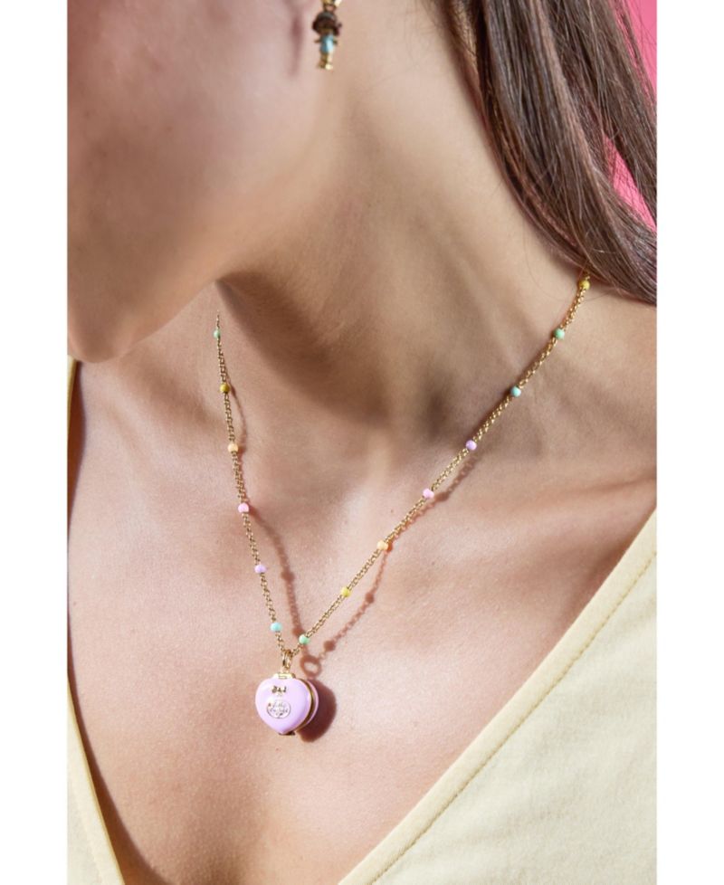 Polly Pocket House Locket Necklace