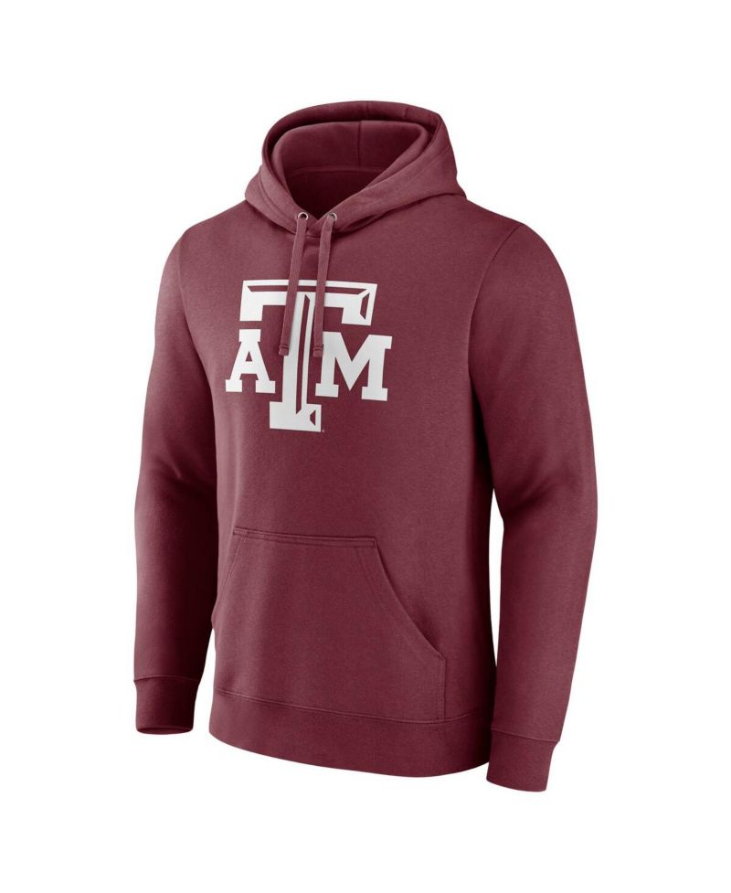 Men's Maroon Texas A&M Aggies Fleece Pullover Hoodie