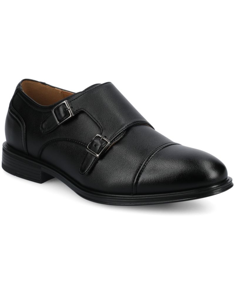 Men's Dillon Comfort Double Monk Strap Dress Shoe