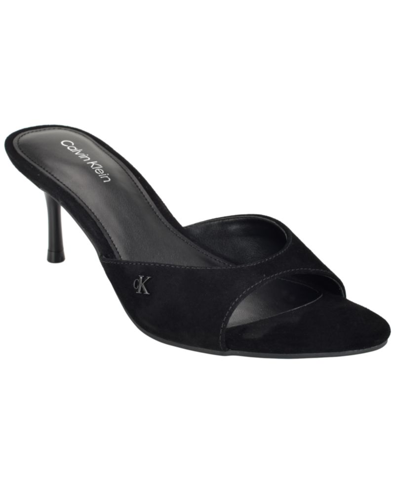 Women's Vixie Slip-On Kitten Heel Dress Sandals