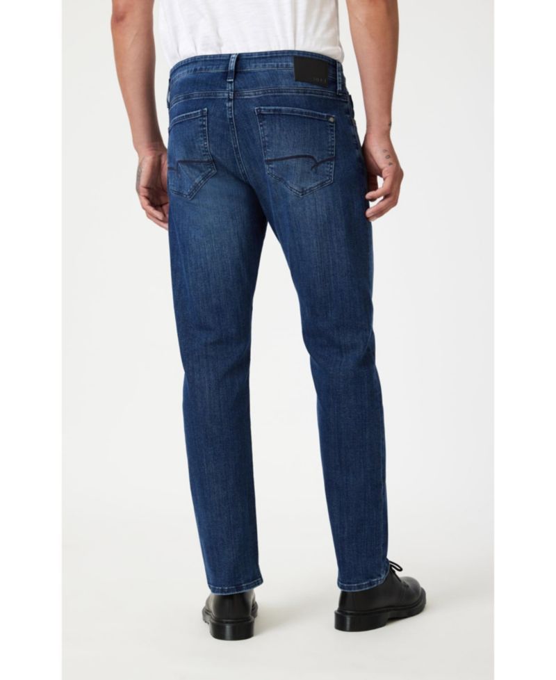 Mavi Men's Zach Straight Leg In Dark Brushed Nashville