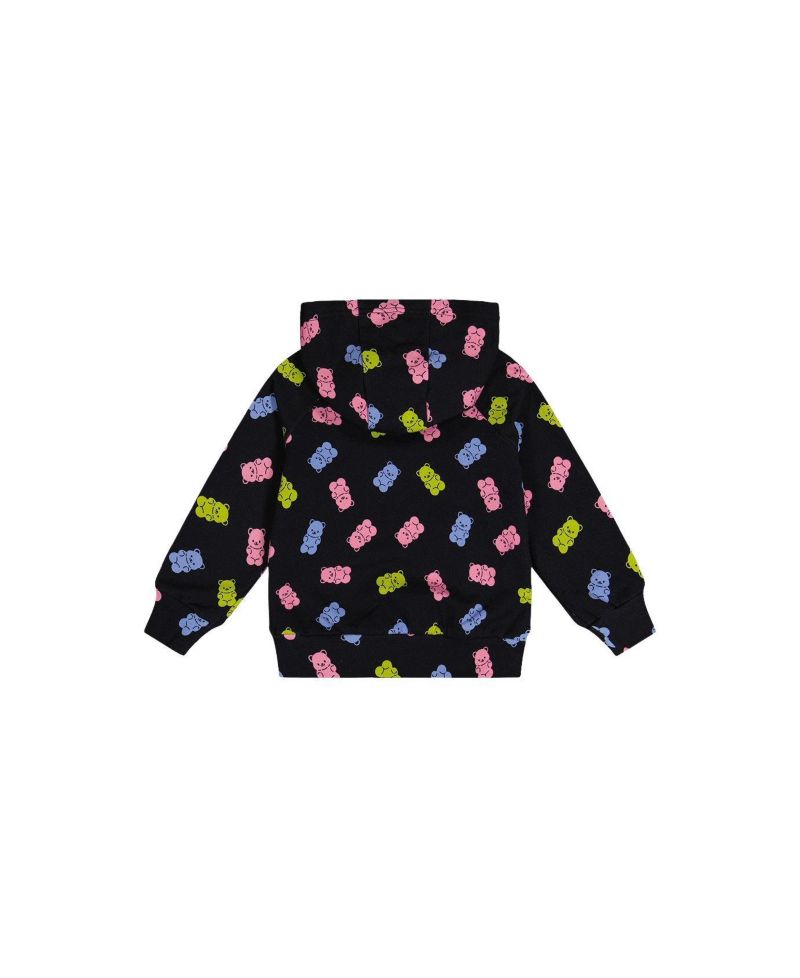 Little and Big Girl 6-12 Printed Hoodie Gummy Bears
