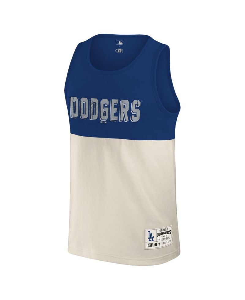 Darius Rucker Collection by Men's Royal Los Angeles Dodgers Color Block Tank Top