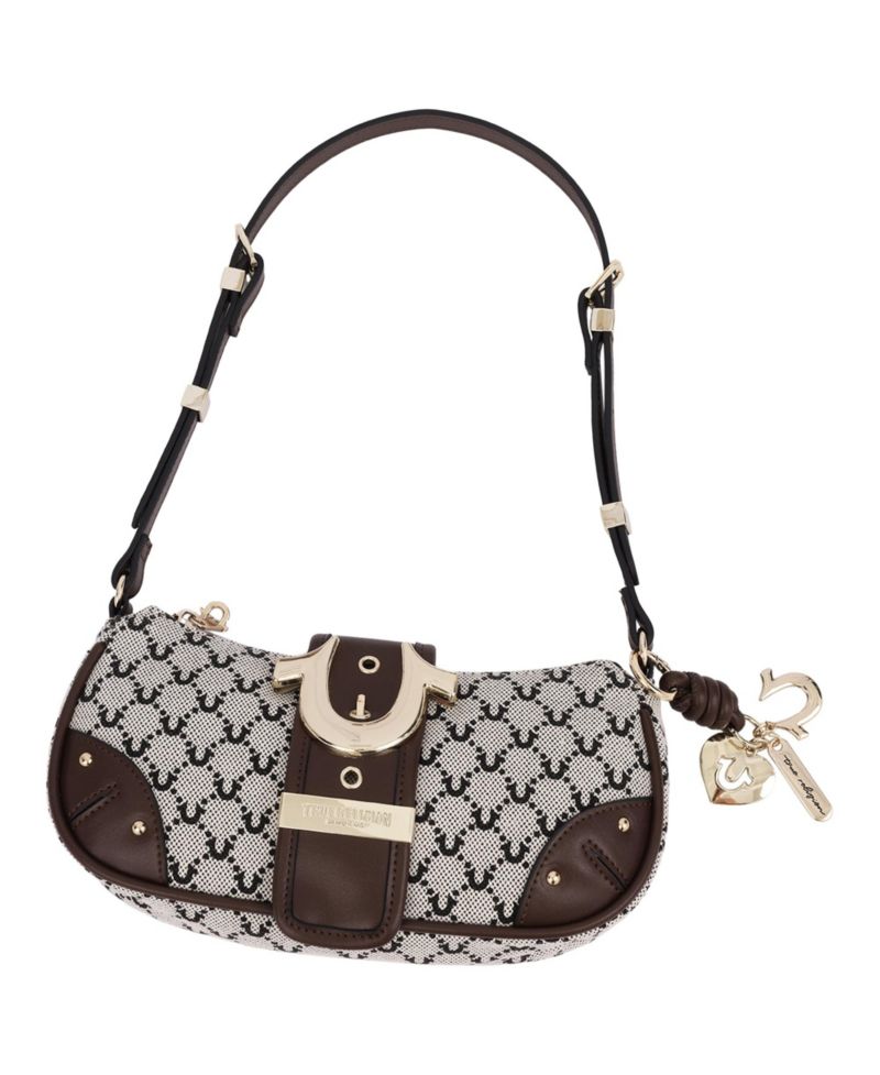 Multi-Strap Denim Shoulder Bag