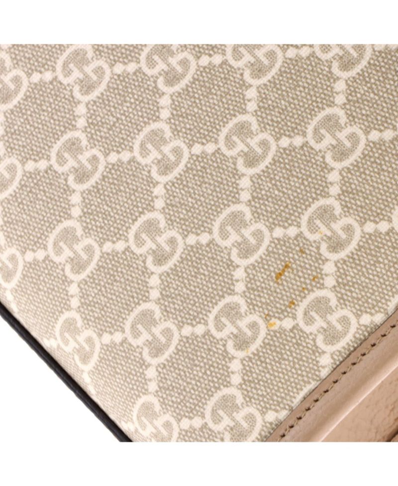 Mini Interlocking G Patch Tote GG Coated Canvas