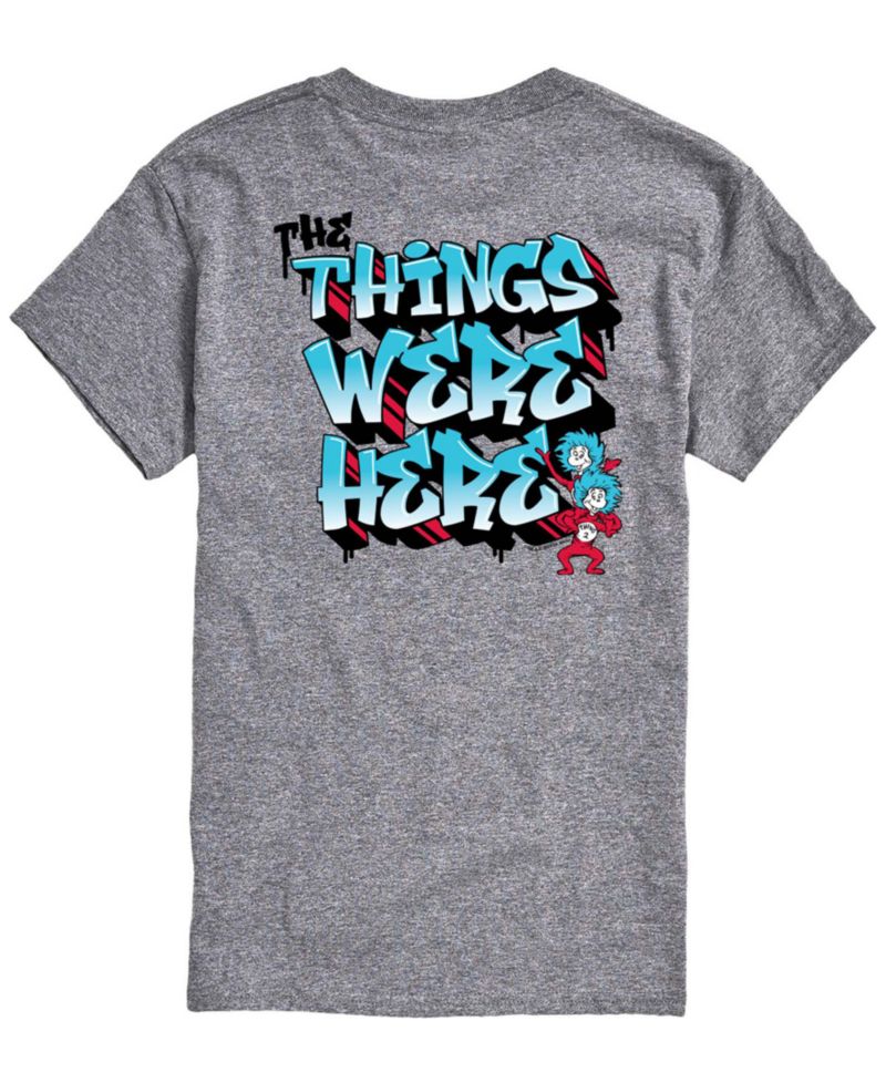 Men's Dr. Seuss Things Were Here Short-Sleeve Graphic T-Shirt