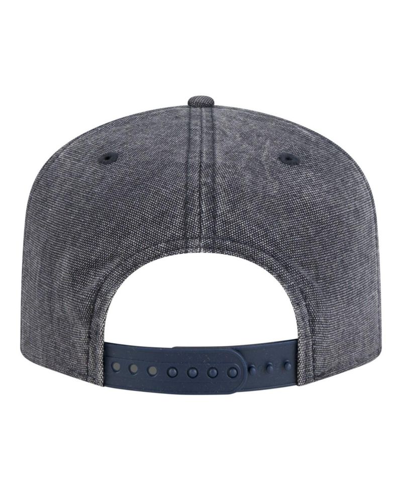 Men's Navy Heather New York Yankees Denim Classic 19TWENTY Adjustable Hat