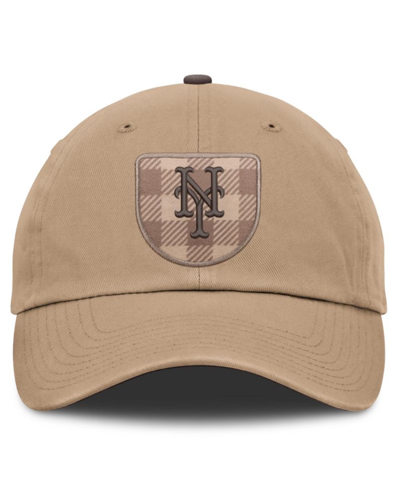 Men's Light Brown New York Mets Statement Club Adjustable Hat