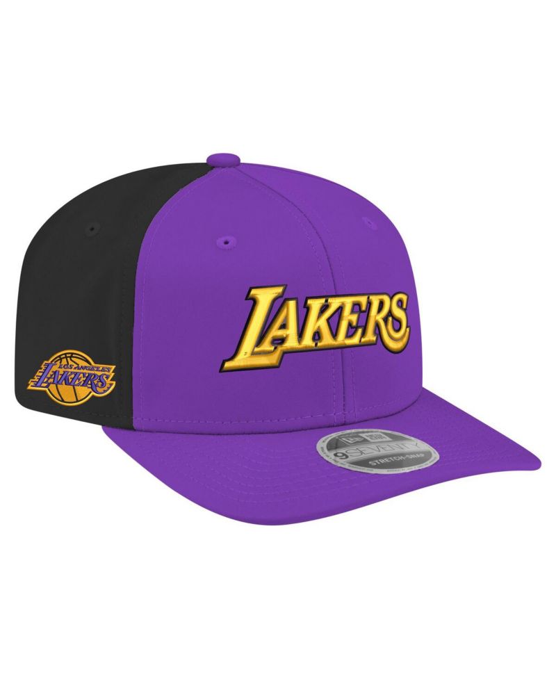 Men's Purple Los Angeles Lakers Statement Edition Jersey Hook 9SEVENTY Stretch-Snap Hat
