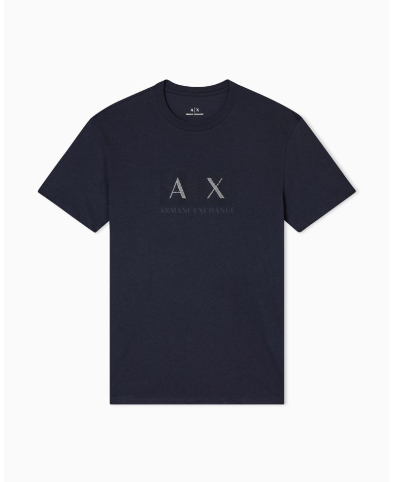 Men's Textured Grid Box T-Shirt