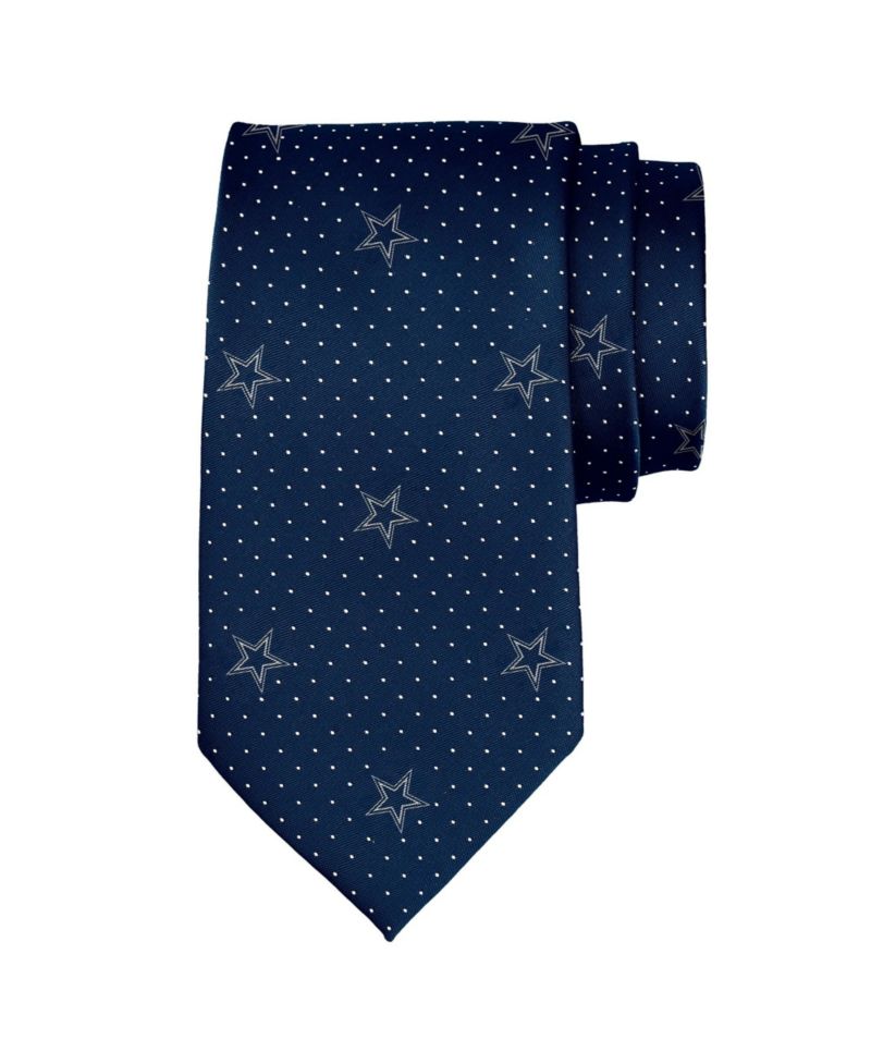 Men's Dallas Cowboys Game Day Polka Dot Tie