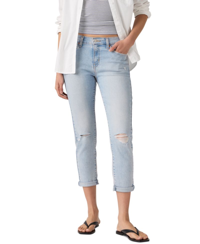 Trendy Plus Size Boyfriend Jeans