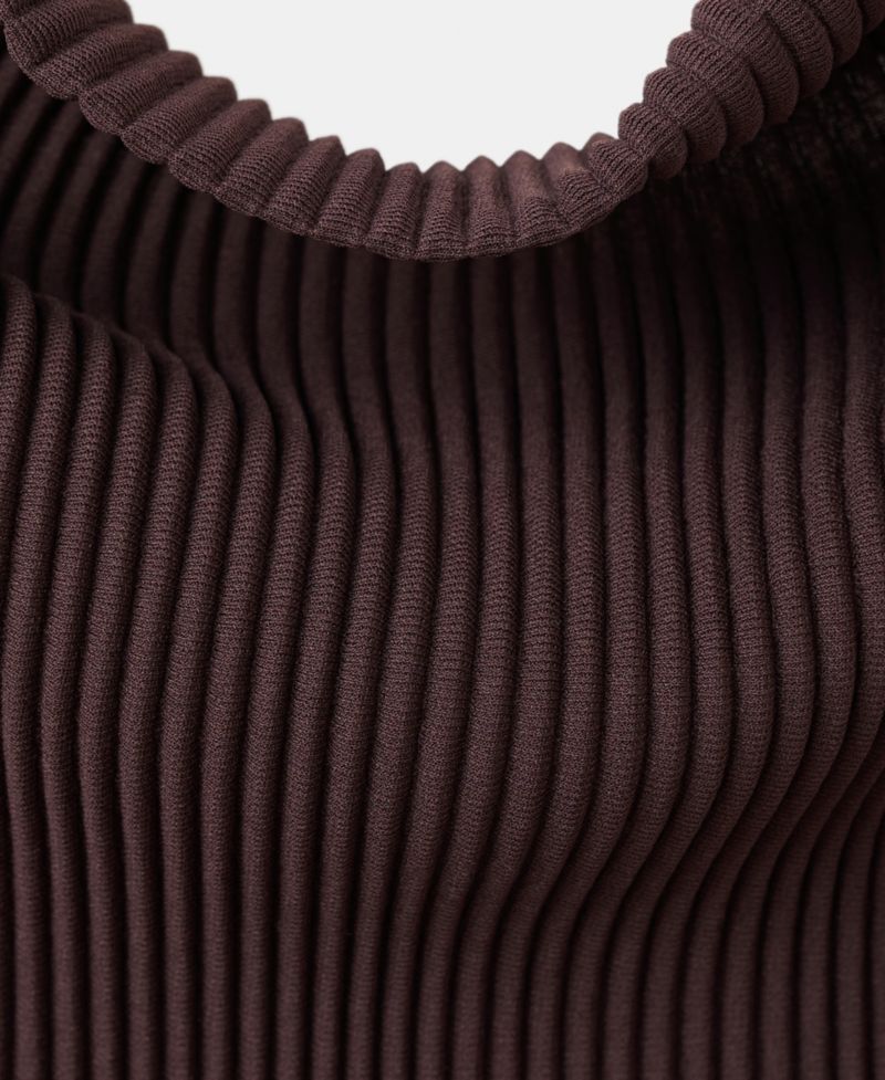 Women's Bead Detail At The Back Textured Top
