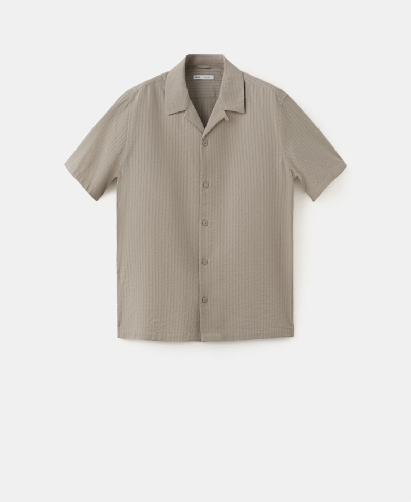 Men's Regular-Fit Cotton Shirt